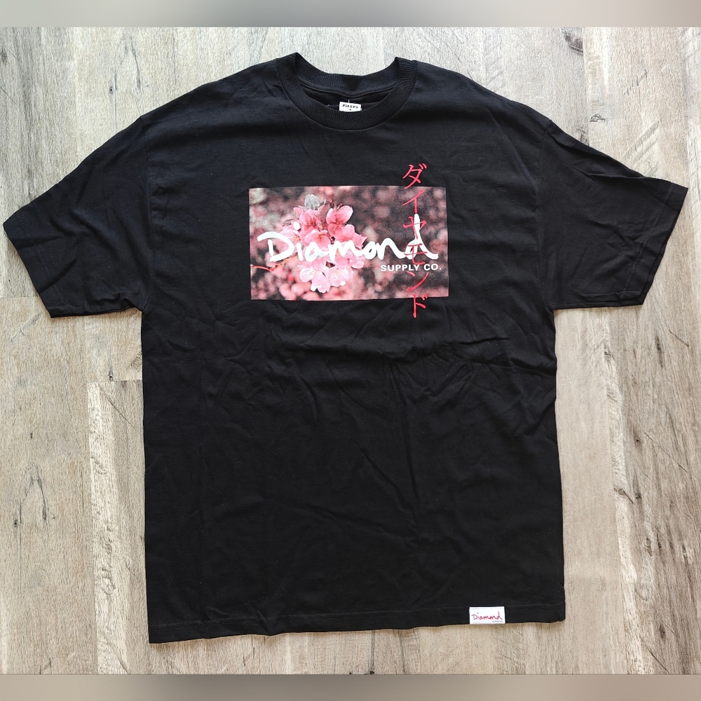 Diamond Supply Co. Black Graphic Men's T-Shirt